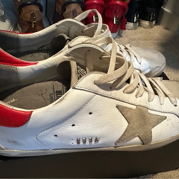 Men’s used Golden Goose sneakers size 10 - Picture 4 of 9